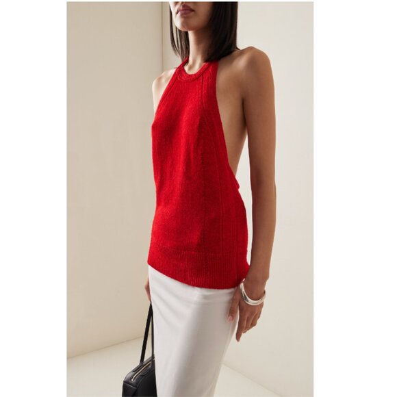 Proenza Schouler Leona Top in Viscose Ribbon Knit - Picture 2 of 16